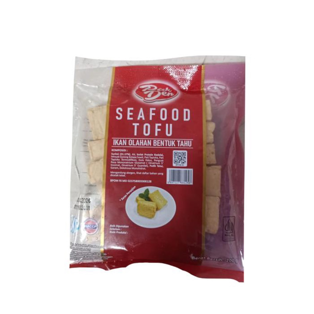 

pak den Seafood tofu 200 gr