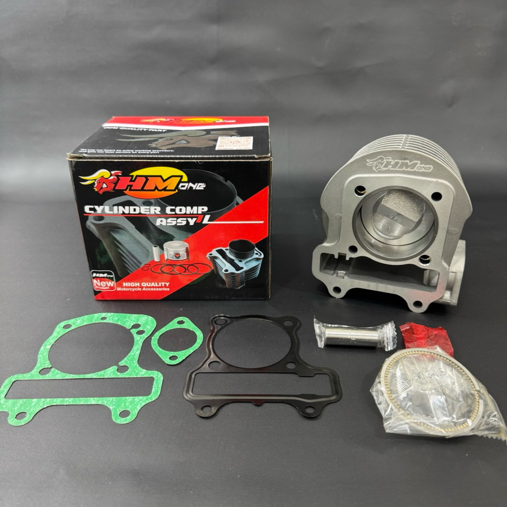 Blok Seher HM1 Boring Bore Up Mio J GT Fino FI Xride Soul Gt 115 Racing Piston Ring Cylinder Set Ori