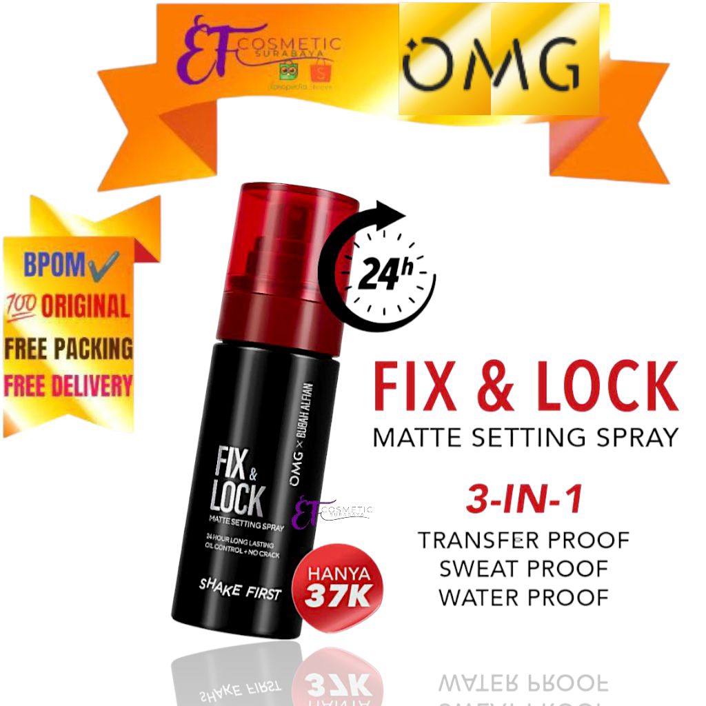 OMG Fix&Lock Matte Setting Spray 60ml - Setting Spray
