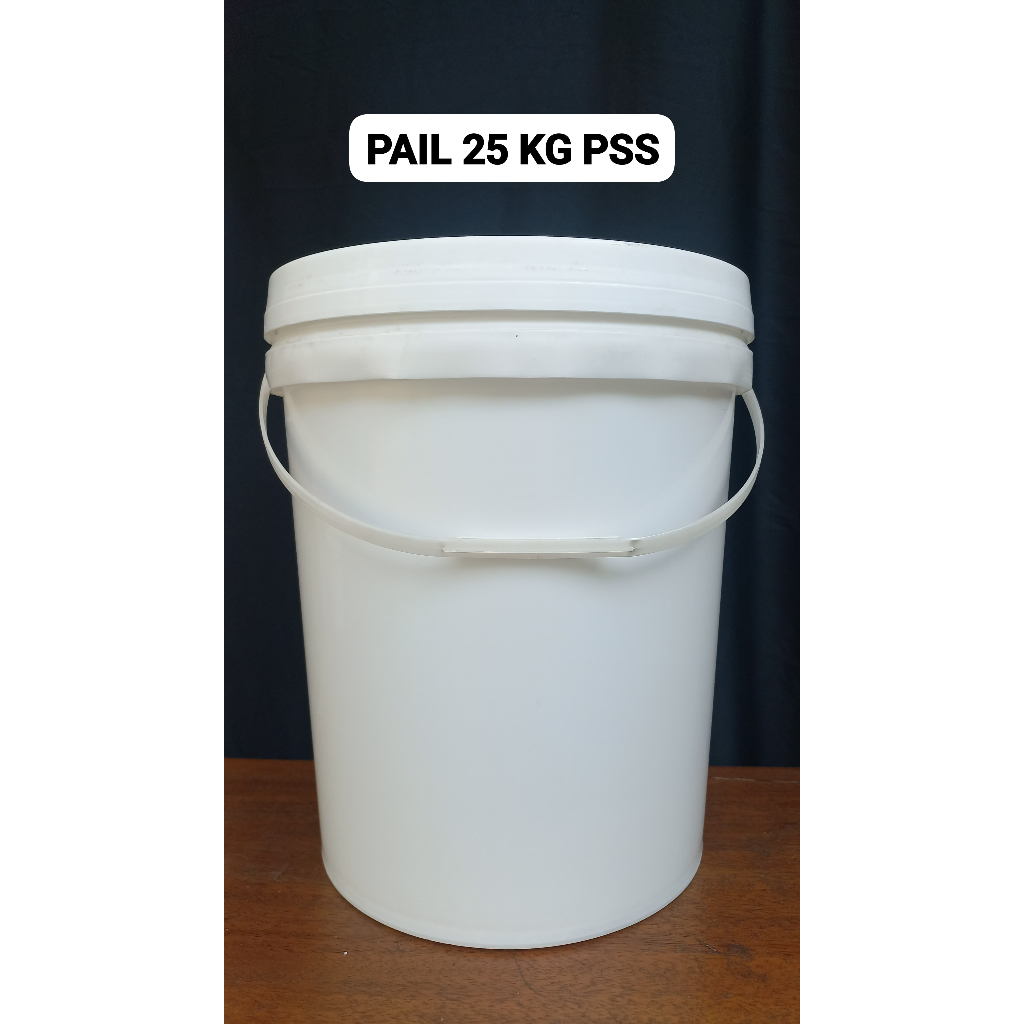 

PAIL 25 KG PSS + TUTUP PAIL + PEGANGAN