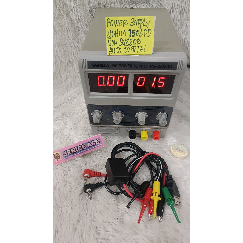 POWER SUPPLY DIGITAL YIHUA 1502DD POWER SUPPLY YIHUA 1502DD YIHUA PSU YIHUA DIGITAL 1502DD