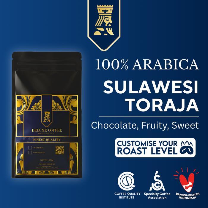 

DELUXE COFFEE - Biji Kopi Arabika - Sulawesi Toraja 100gr