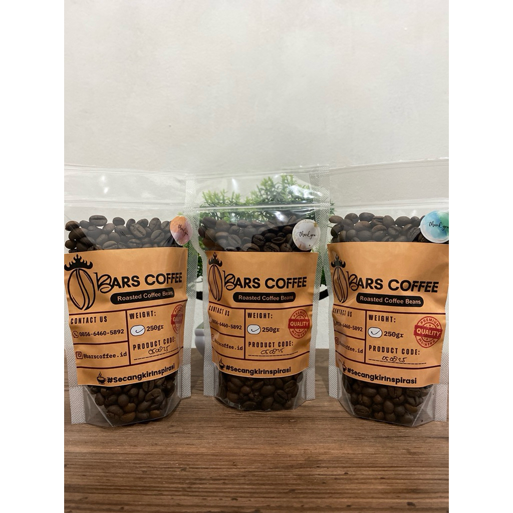 

BARSCOFFEE || 150G BIJI KOPI ROBUSTA LAMPUNG PREMIUM GRADE 1