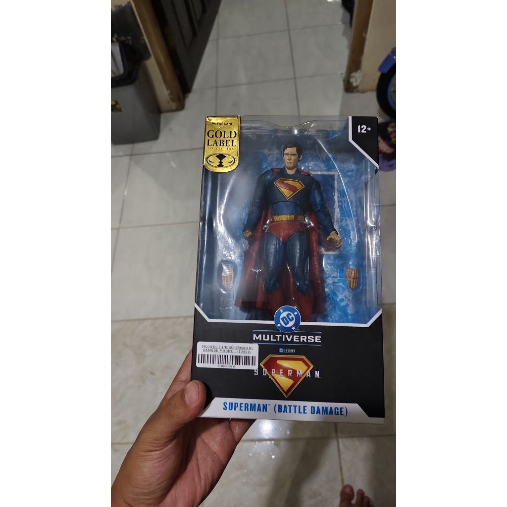 Mcfarlane superman movie Misb segel