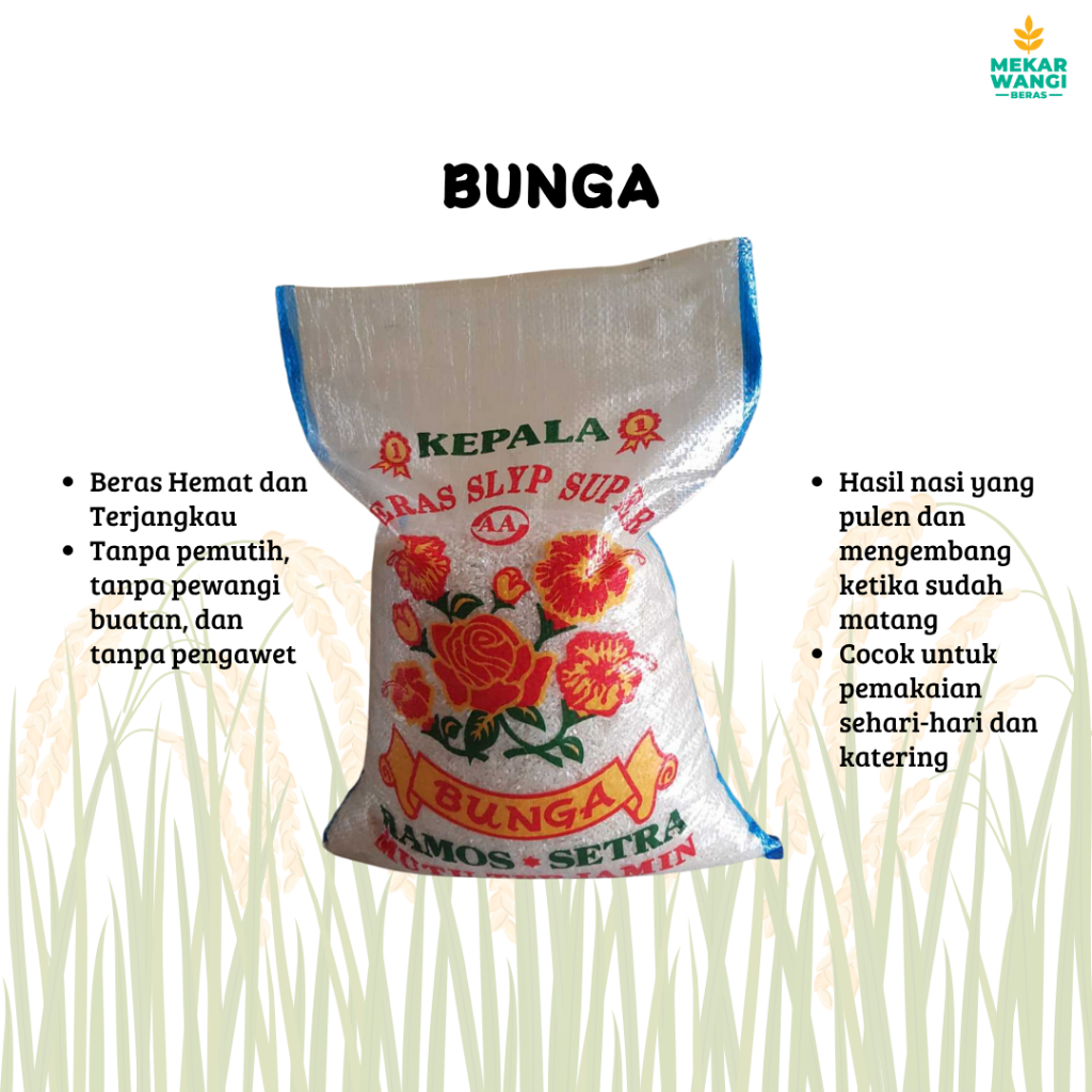BERAS BUNGA 10KG