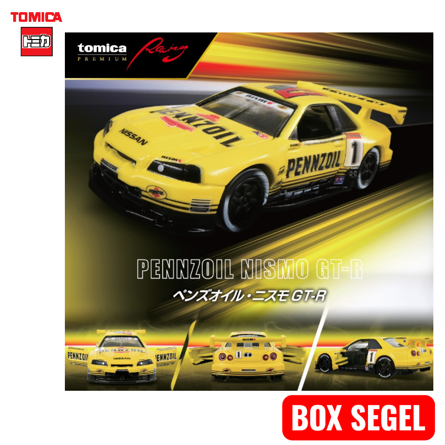 Tomica Premium Racing Nissan Skyline GTR R34 JGTC Pennzoil