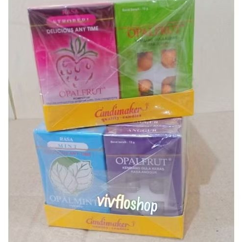 

Permen Keras Opalfrut Candimaker (isi 20)