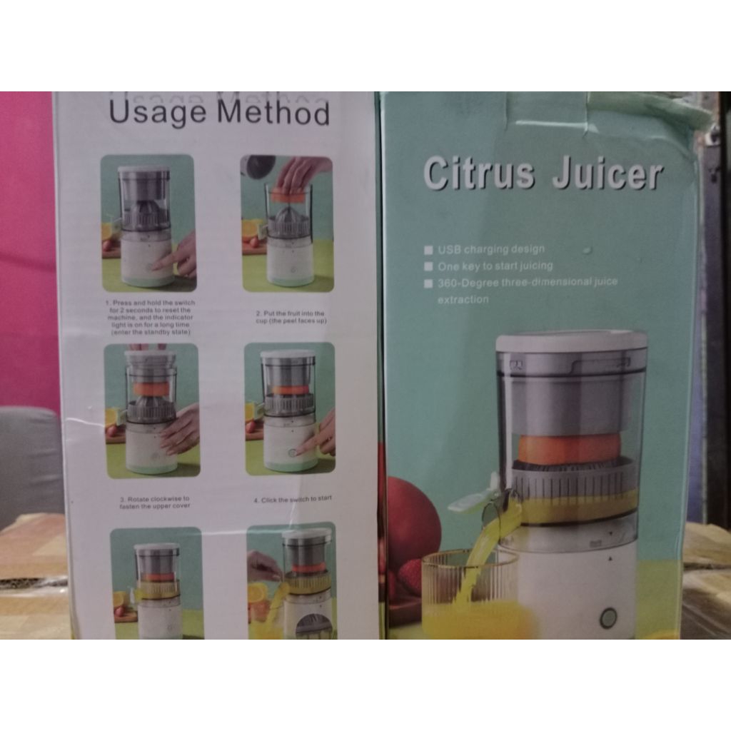 juicer citrus philips portable