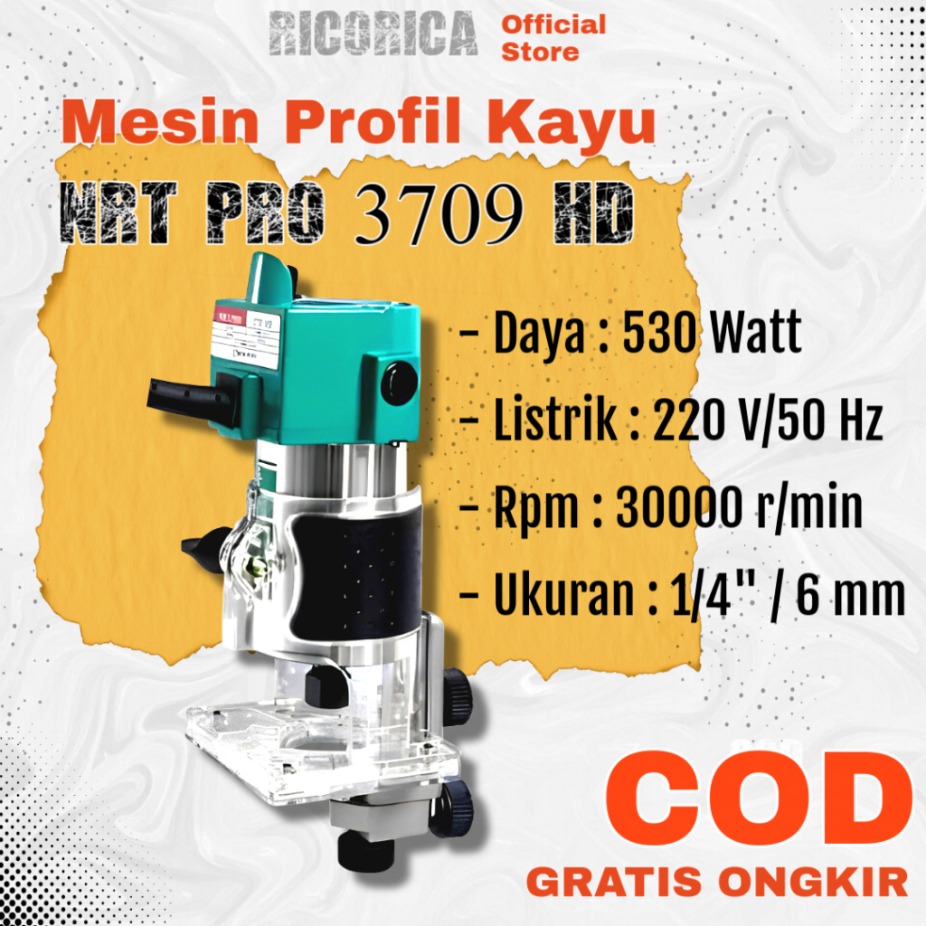 Mesin Kayu Alat Perkakas Peralatan Tukang Pertukangan Wood Trimer Trimmer Profil Propil Kayu Nrt Pro