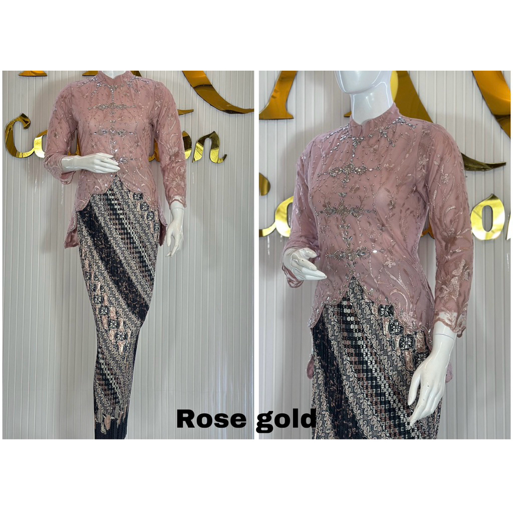 set kebaya modren Set kayla/ Kebaya Safira payet Modren /Baju Kebaya Wisuda wanita