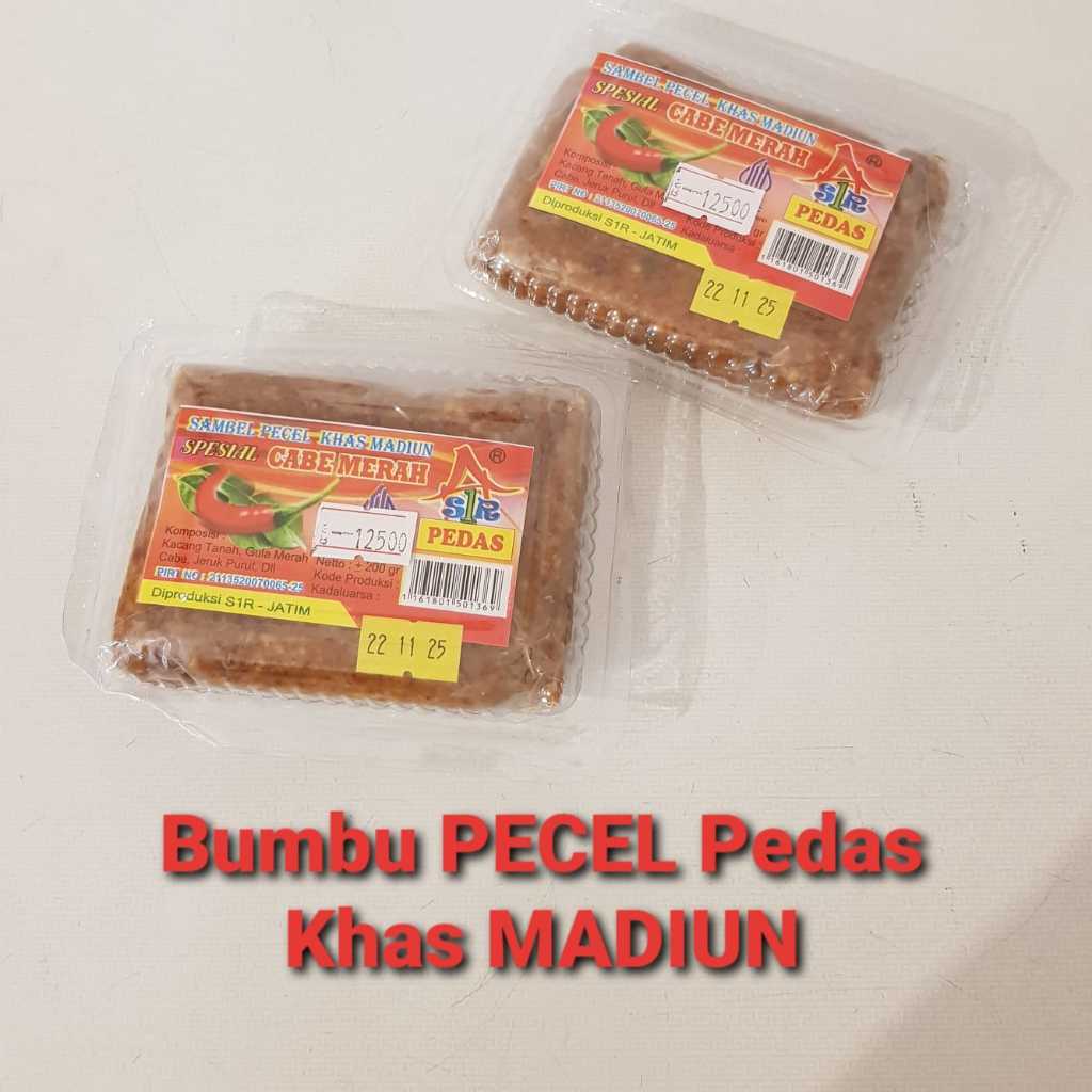 

Sambel PECEL Khas Madiun PEDAS 200 gr