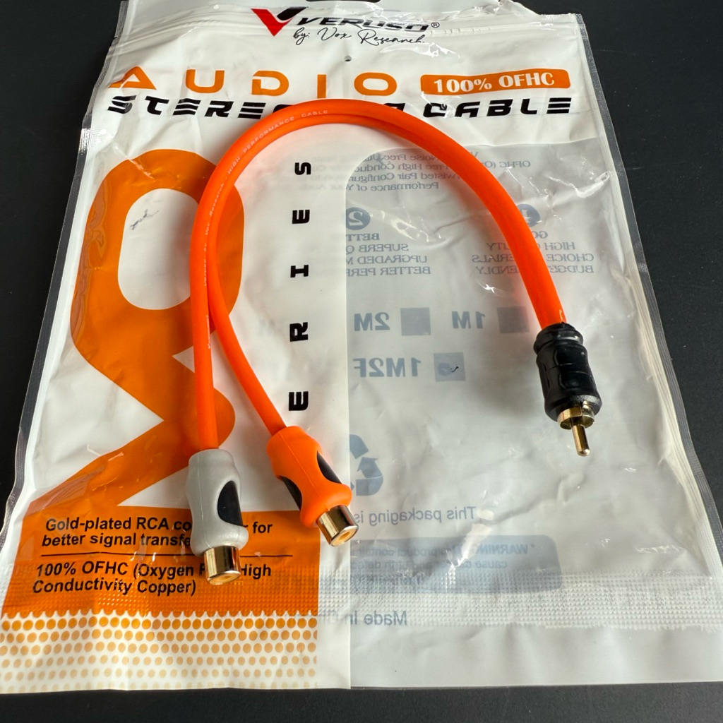RCA CABANG VERUSO KABEL RCA CABANG VERUSO By VOX Research HIGH QUALITY IMPORT