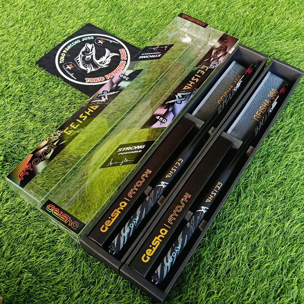 TEGEK RYOSHI GEISHA & BALMOND 360 450 540 tegek carbon super ringan