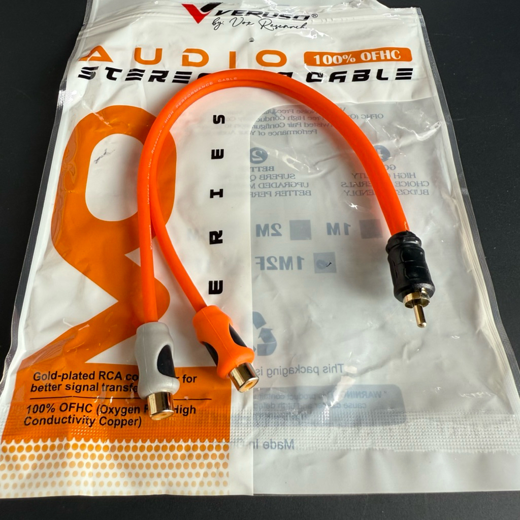 KABEL RCA CABANG VERUSO By VOX Research HIGH QUALITY IMPORT RCA AUDIO MOBIL