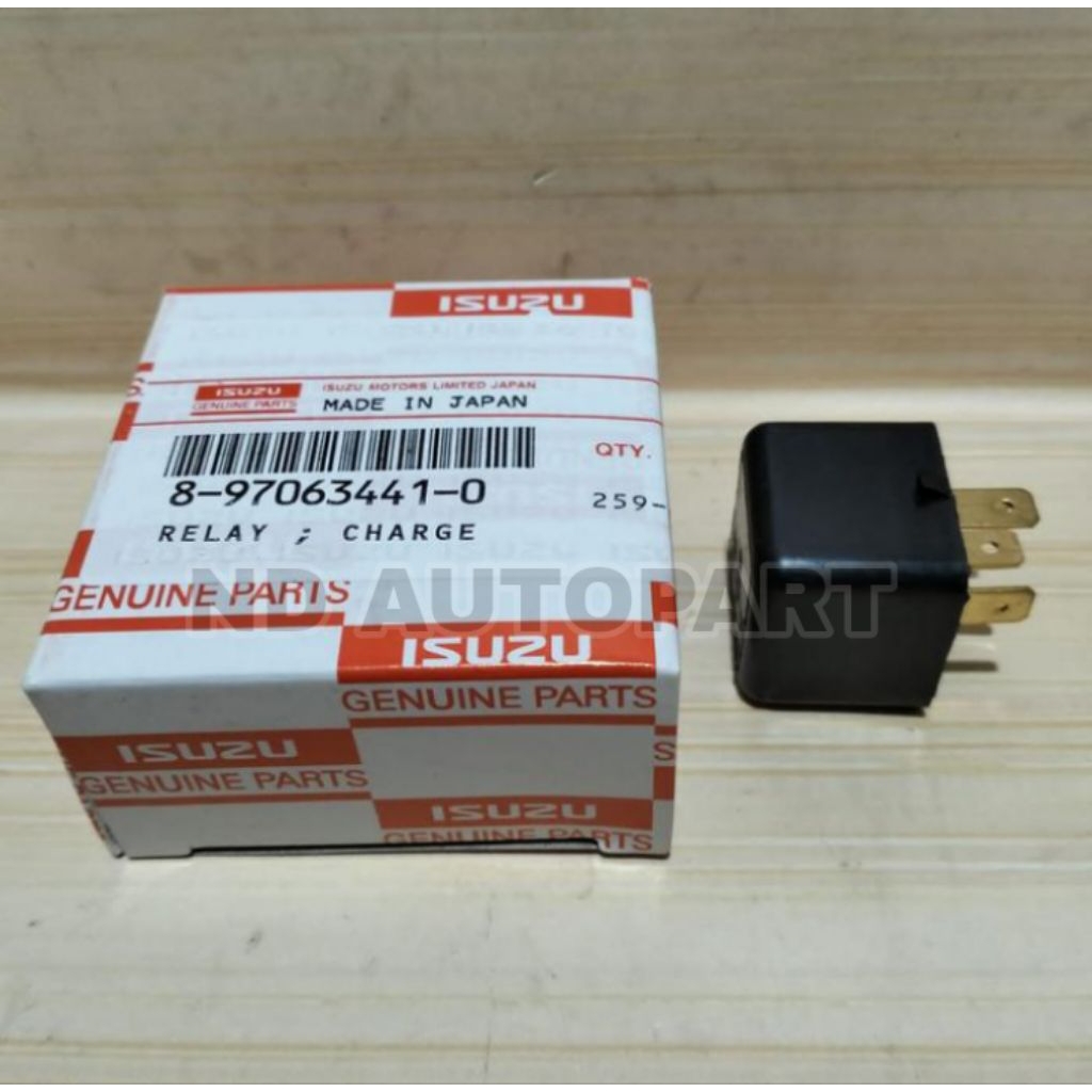 Relay Charge Kaki 5 Alternator Dinamo Ampere Isuzu ELF NKR 55 Panther