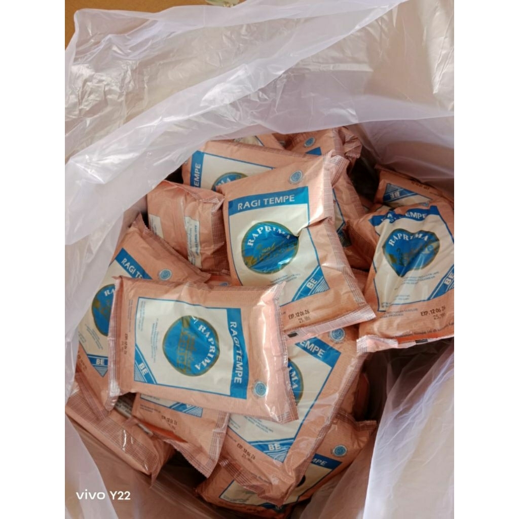 

HARGA GROSIR!!! Ragi Tempe Raprima 500gr EXP Lama (aman)