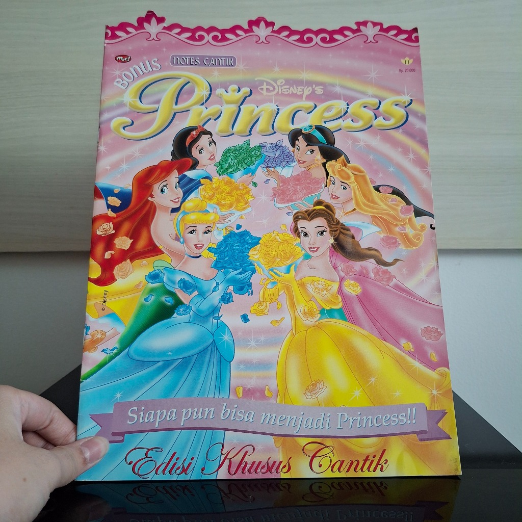 Majalah Disney Princess Original Preloved