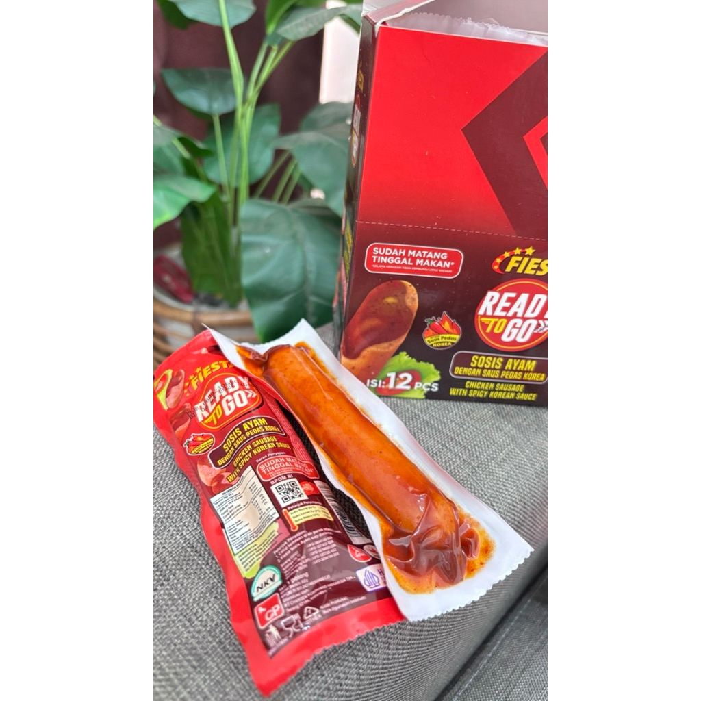 

FIESTA Sosis Ayam dan Sapi Ready To Go || Rasa Korean spicy, cheesy & original