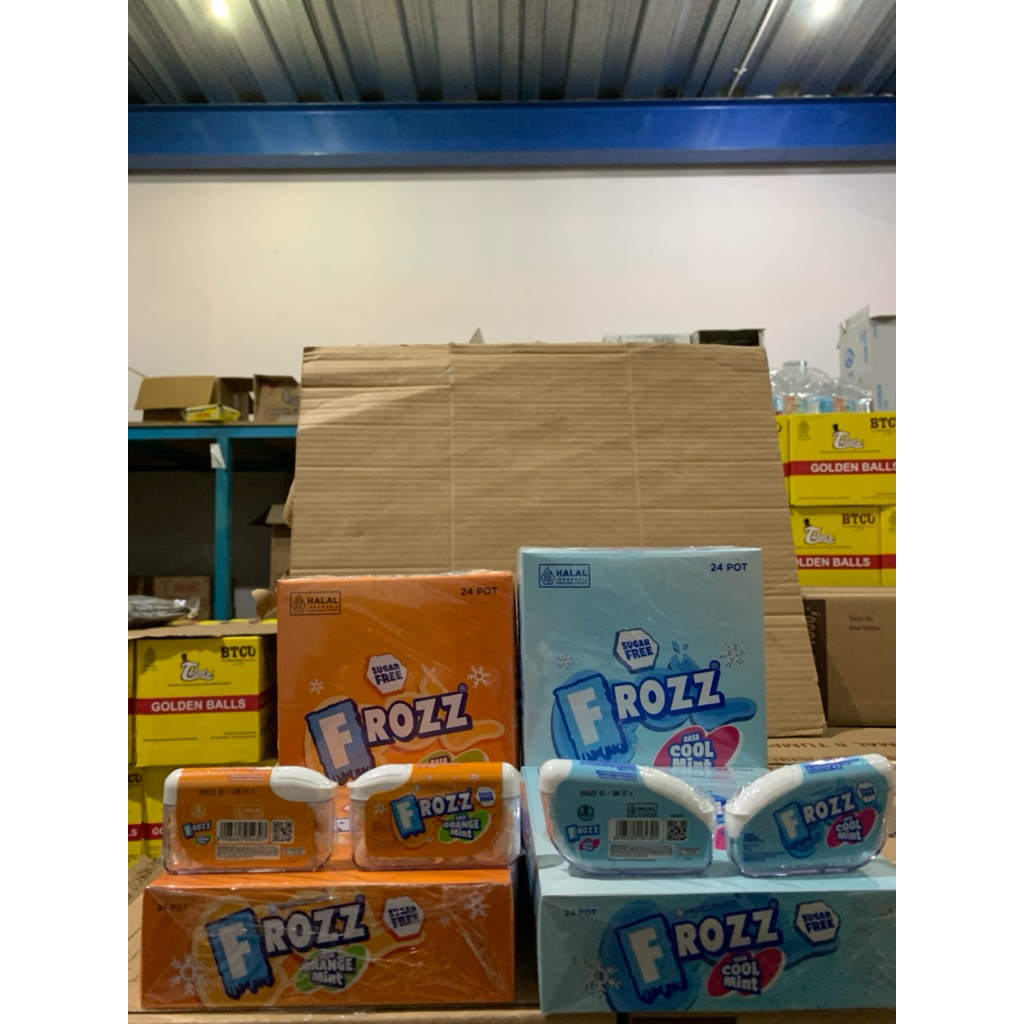 

Permen Frozz Sugar Free Rasa Orange Mint, Cool Mint, dan Yuzu Mint.