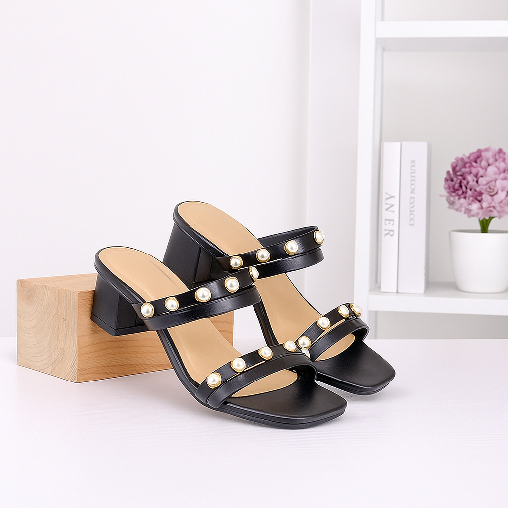 Sandal Big Size 40 41 42 43 44 45 / Sandal Heels Pesta Wanita Ukuran Jumbo Besar / Sandal Pesta Wani