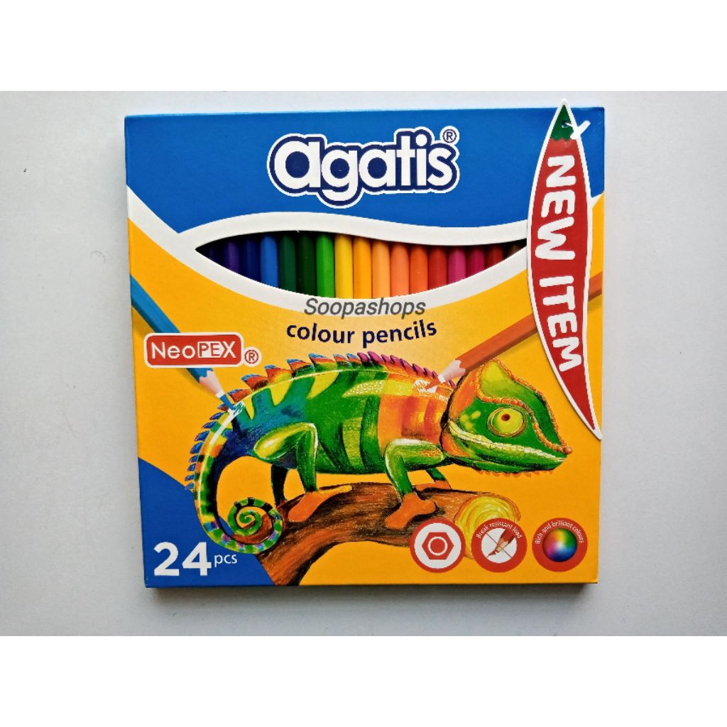

Pensil Warna Agatis NeoPEX Hexagonal C24