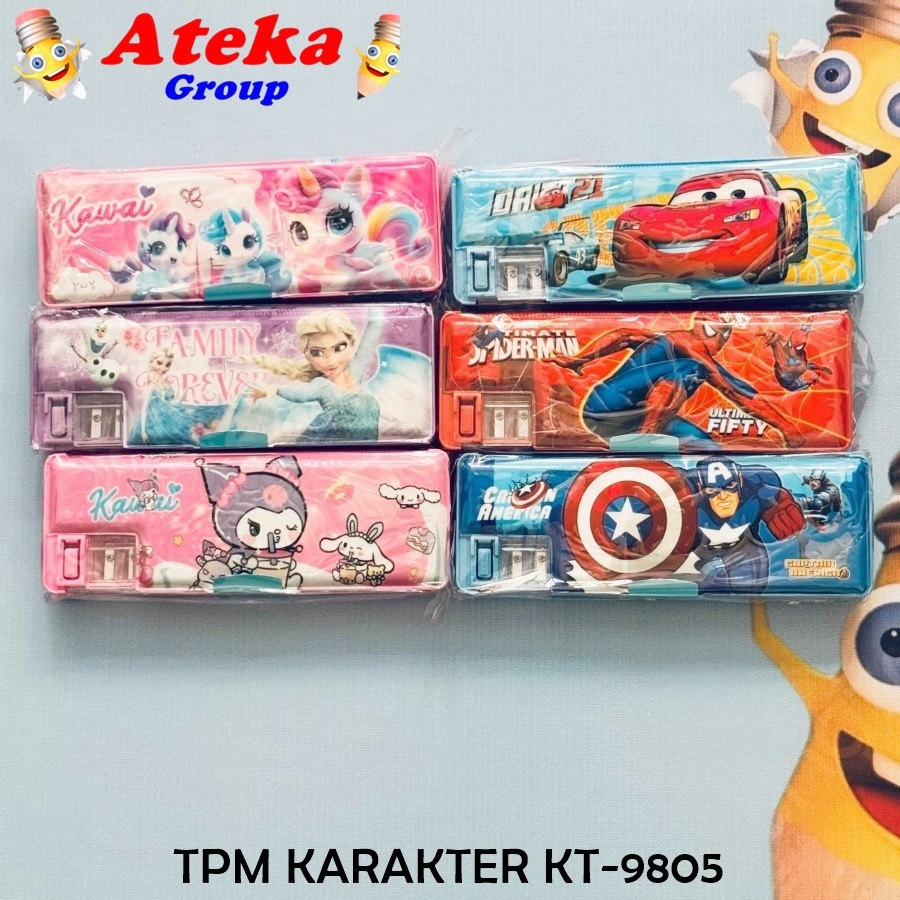 

[1 PCS] TPM TEMPAT PENSIL MAGNET KARAKTER KT-9805