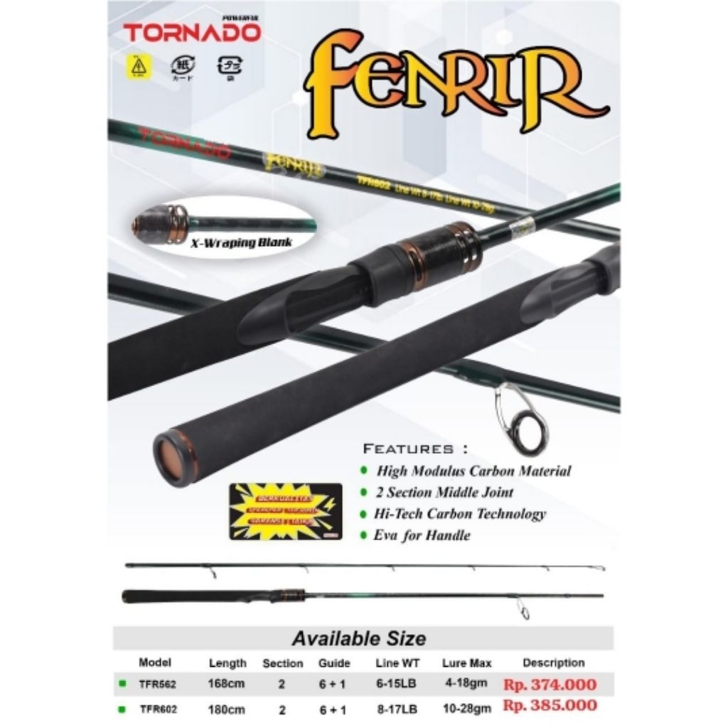 JORAN GALATAMA TORNADO FENRIR 562 602 | JORAN PANCING