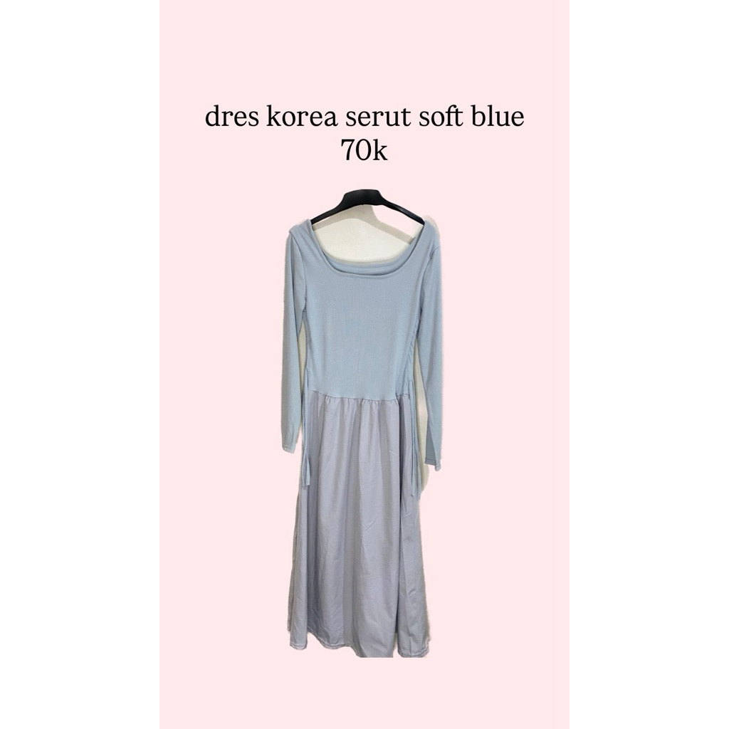 long dress style korea