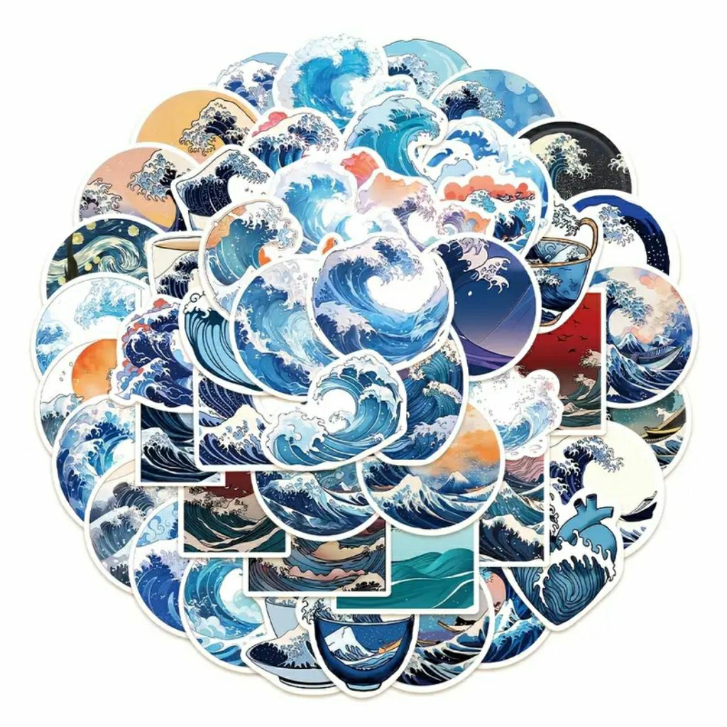 

Stiker Aesthetic Stiker Pack Wave Aesthetic Stiker Helm Stiker Laptop Stiker Japan Stiker Terbaru Tumblr Stiker HP, Aksesoris Hp , Anti Air