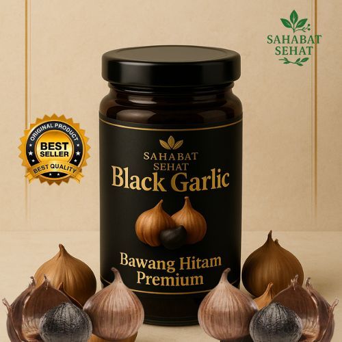 

Bawang Hitam Tunggal Besar / Black Garlic Lanang Fermentasi Bawang Hitam Natural Produk
