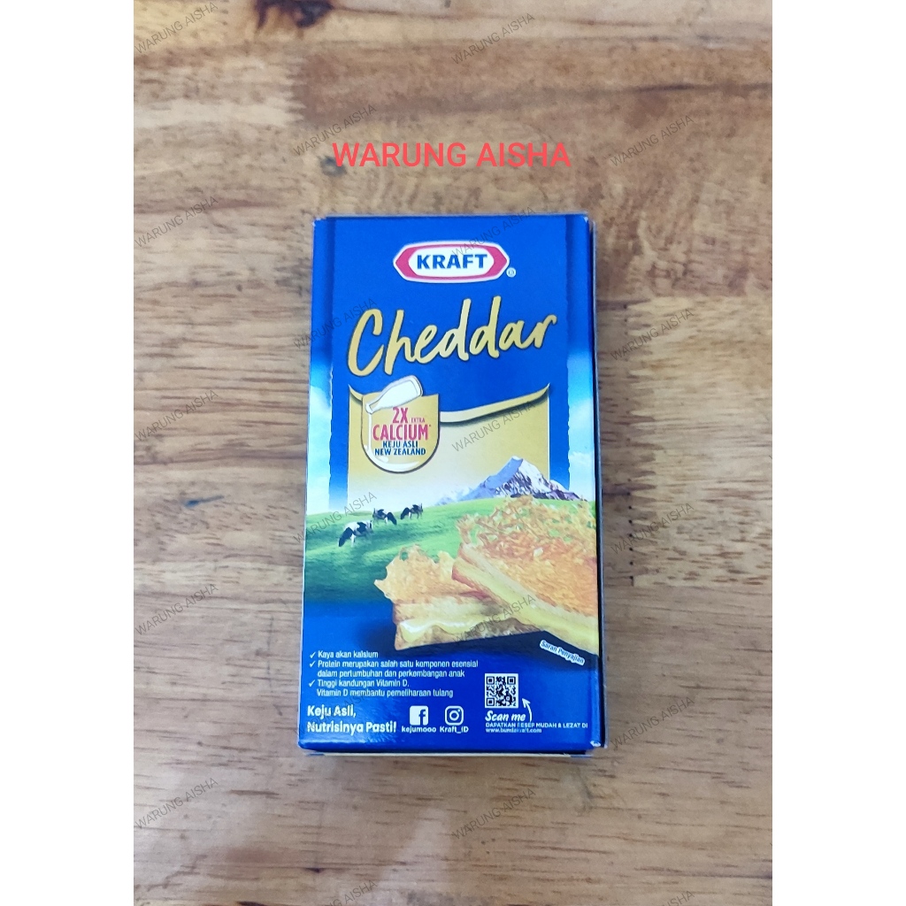 

Keju Kraft Cheddar 150 gr