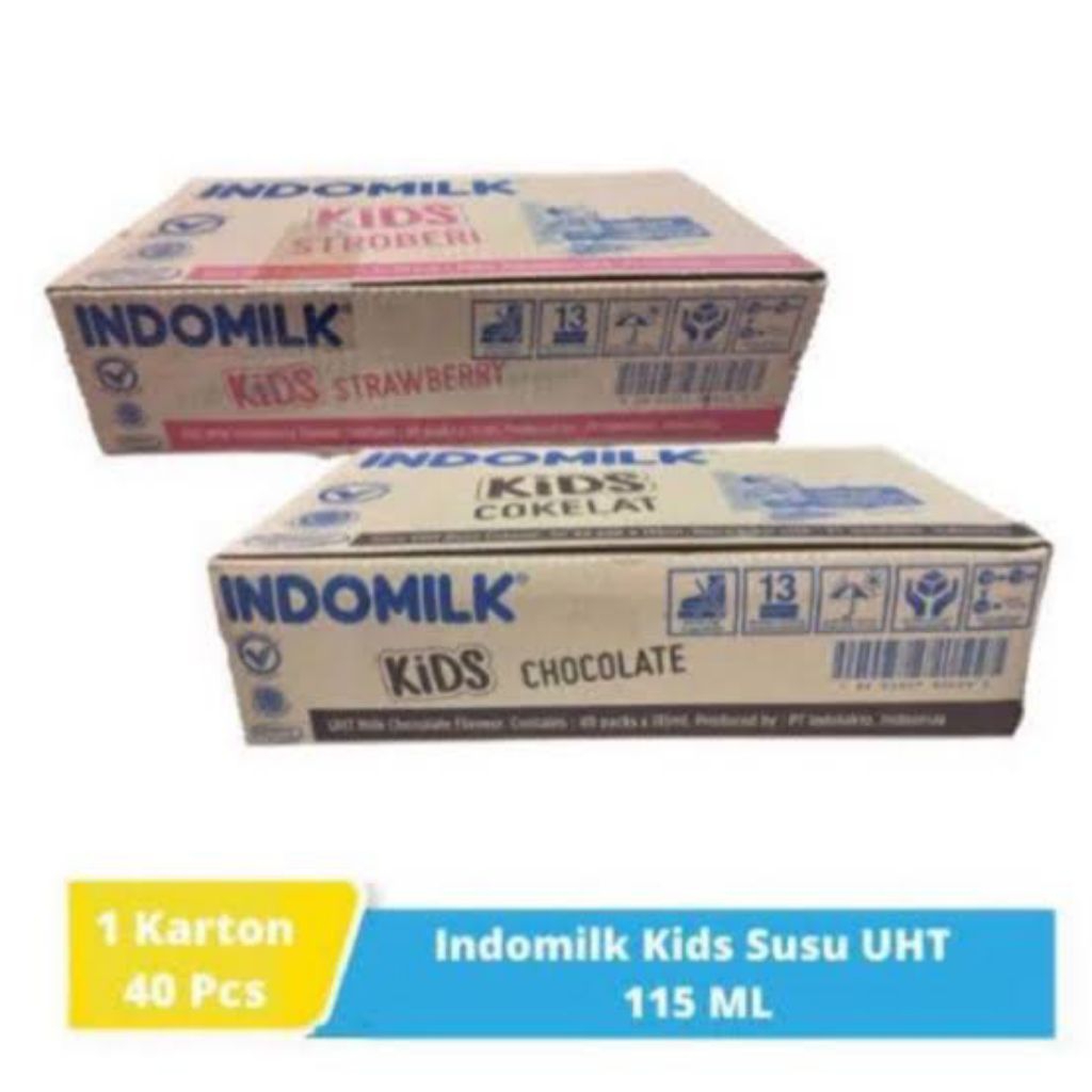 

indomilk kids 115ml coklat [ 1 Dus isi 40 pcs ]