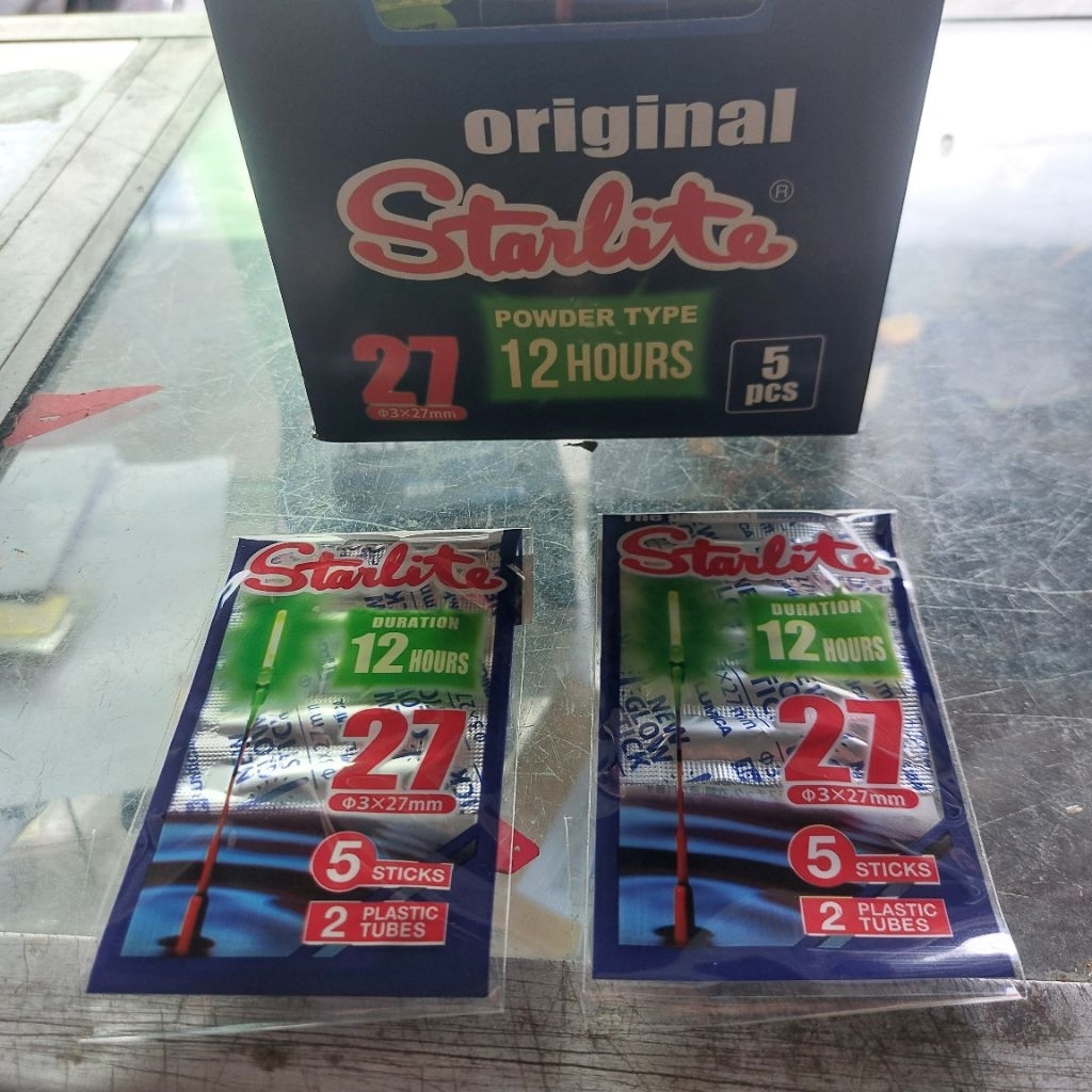 Starlight/Starlet lumica isi 5pcs Pelampung nyala untuk mancing malam
