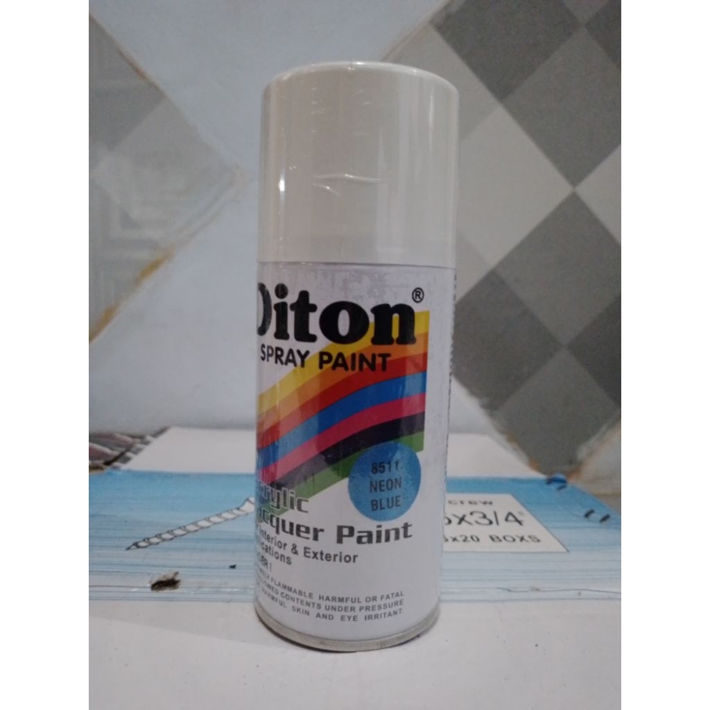 DITON cat semprot diton NEON BLUE 8511 300CC
