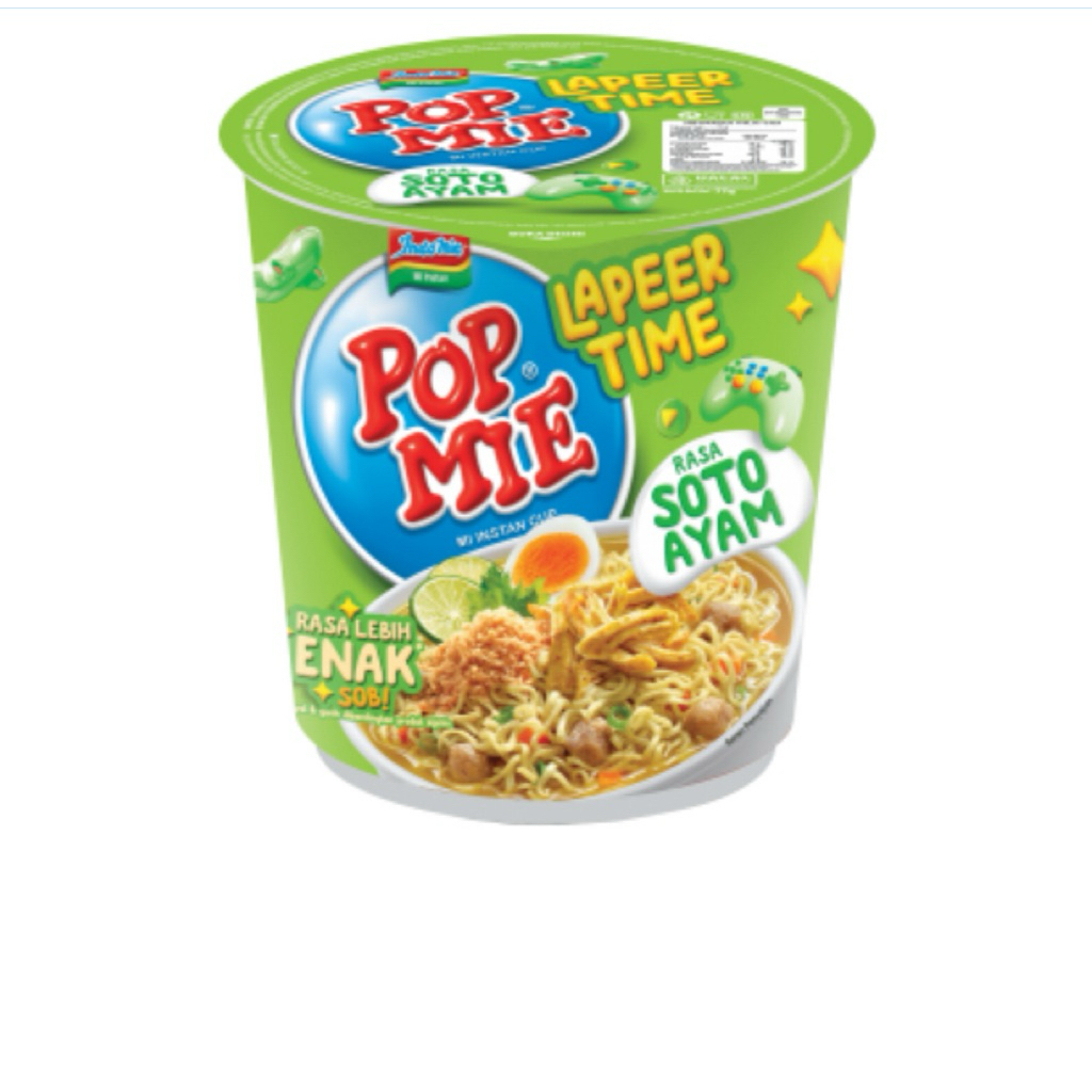 

Pop Mie Soto Ayam Cup 75g – Mi Instan Sedap Segar & Praktis