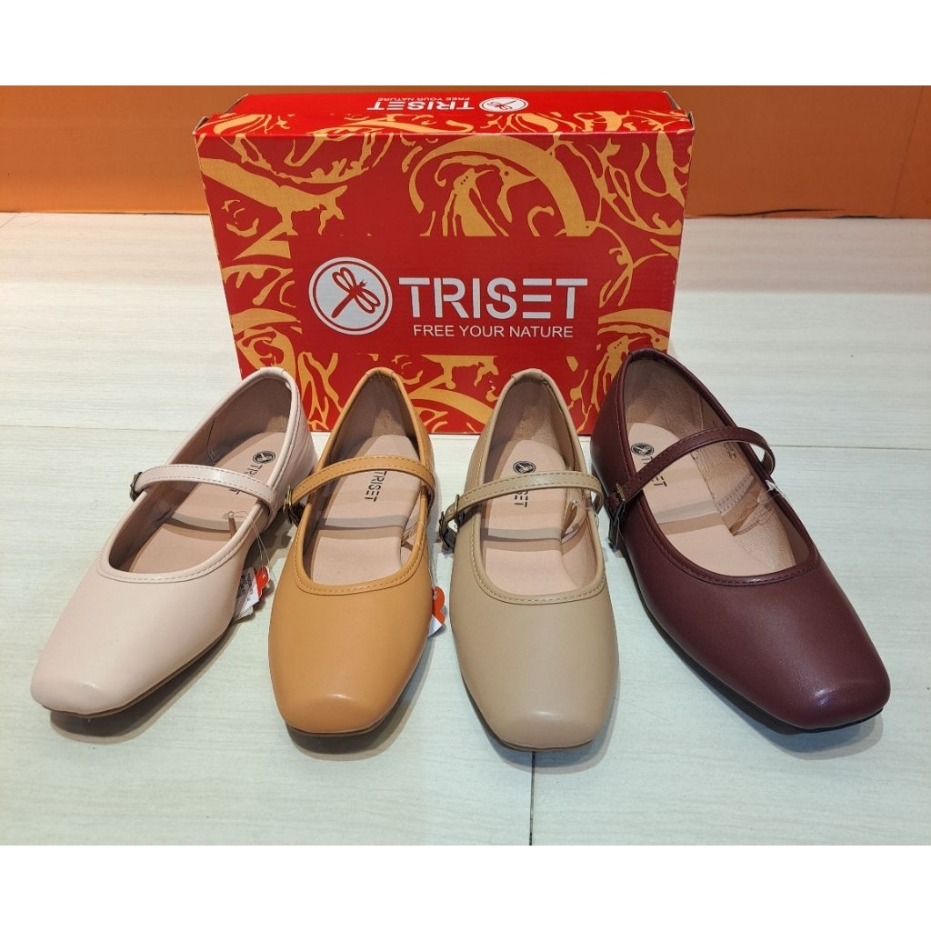 Sepatu flat wanita TRISET