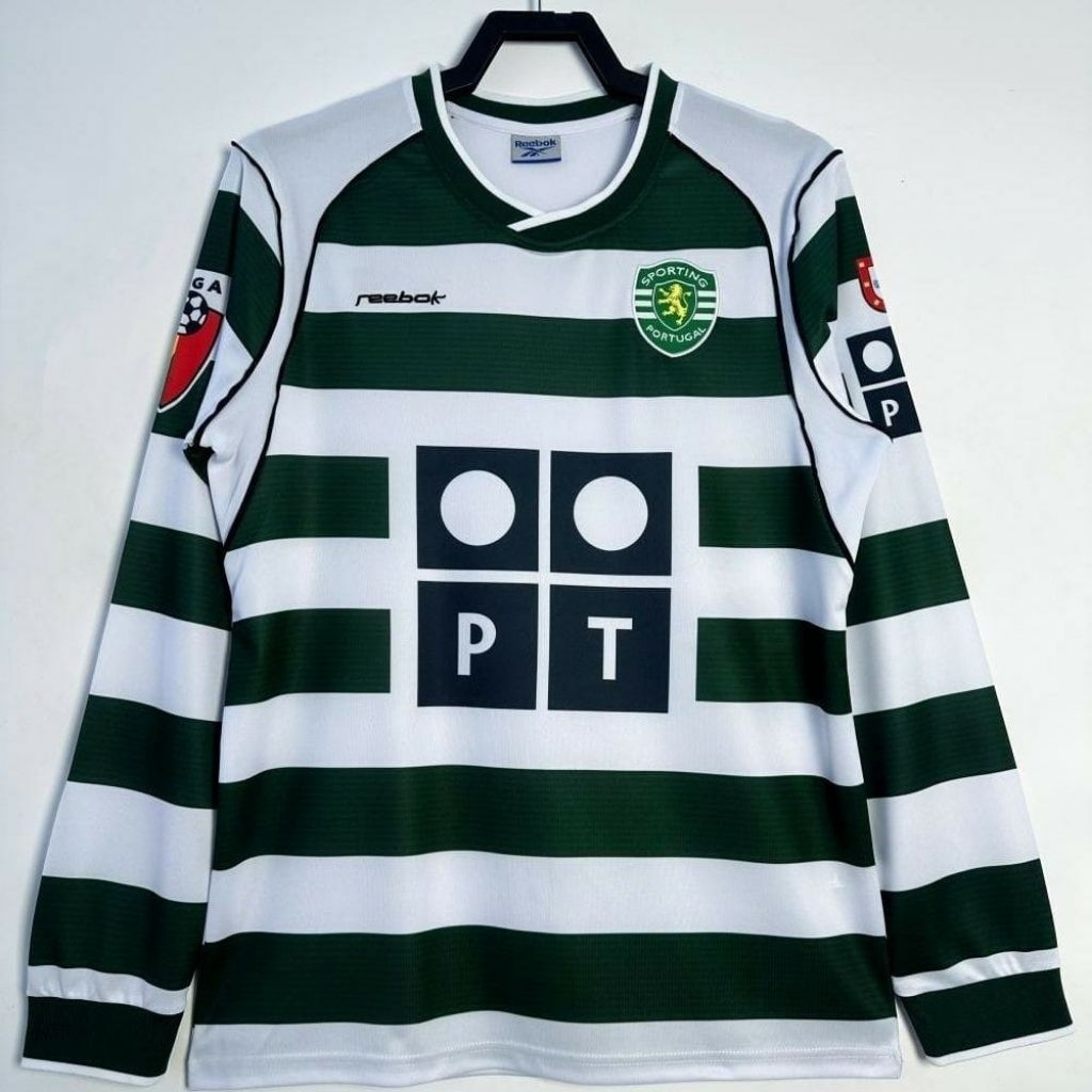 JERSEY SPORTING LISBON LONGSLEVE SPESIAL CR7 GRATIS GANTI NAMA DAN NOMOR PUNGGUNG