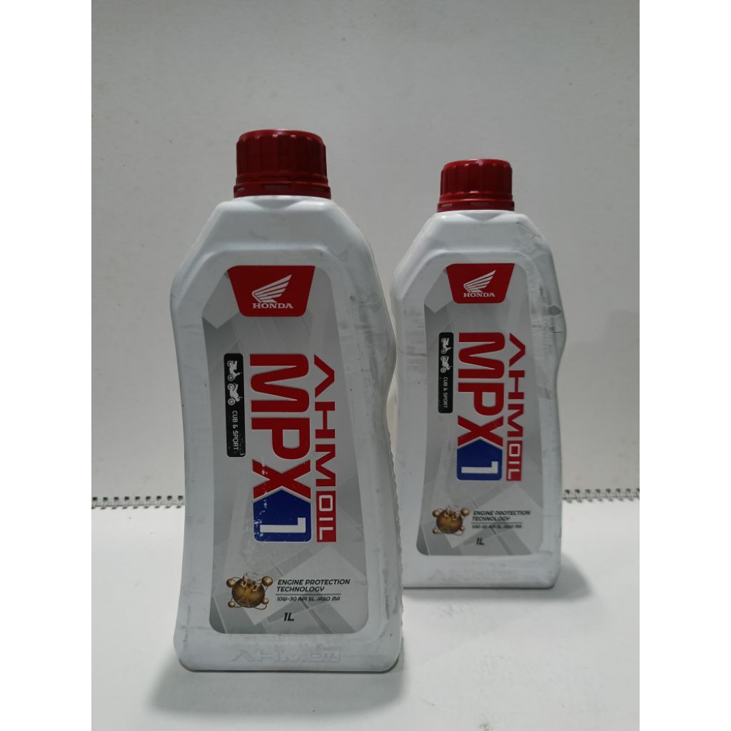 OLI MPX 1 1Ltr || Oli Mesin MPX original 100 %