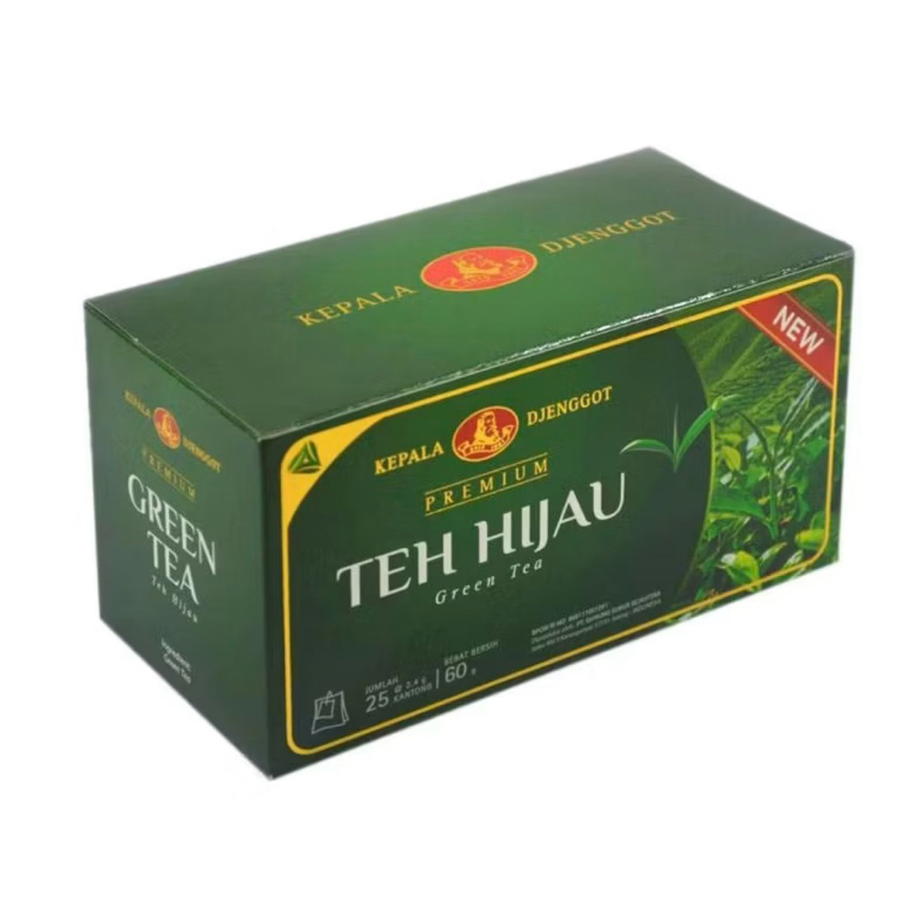 

Teh Hijau Kepala Djenggot / Teh Hijau Celup Kepala Djenggot / Teh Hijau Diet (25 Teh Celup)
