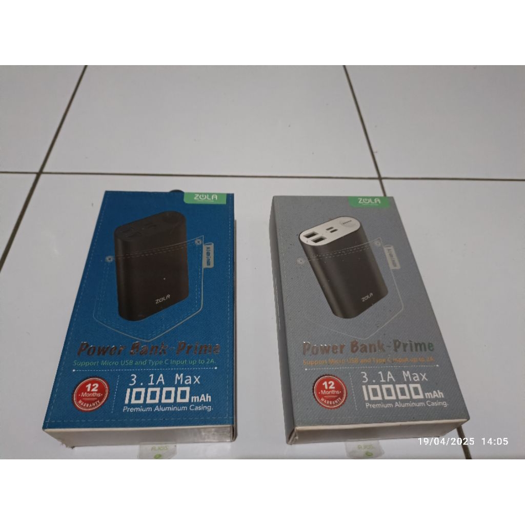 Zola Powerbank Prime 10.000 mah
