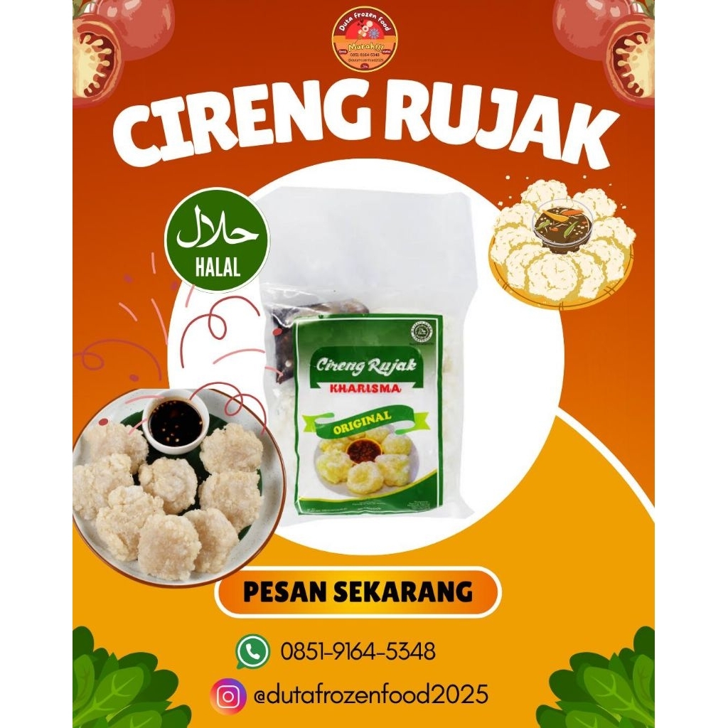 

cireng bumbu rujak , cireng frozen isi 20pcs