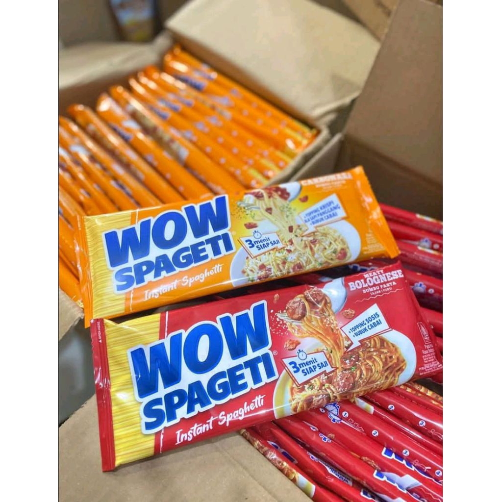 

Wow Spaghetti Mix Rasa Sedus isi 40pcs