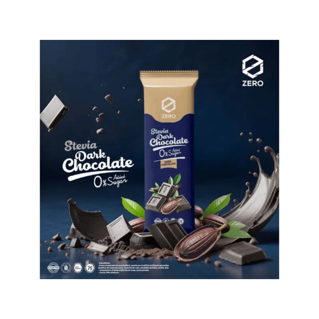 

PRE ORDER ZERO STEVIA MILK COKLAT 1 BOX