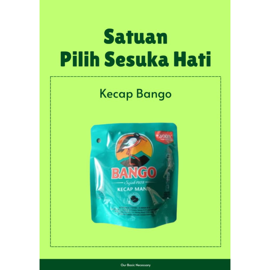 

Kecap Bango 3000 | Sembako Murah | Ekonomis