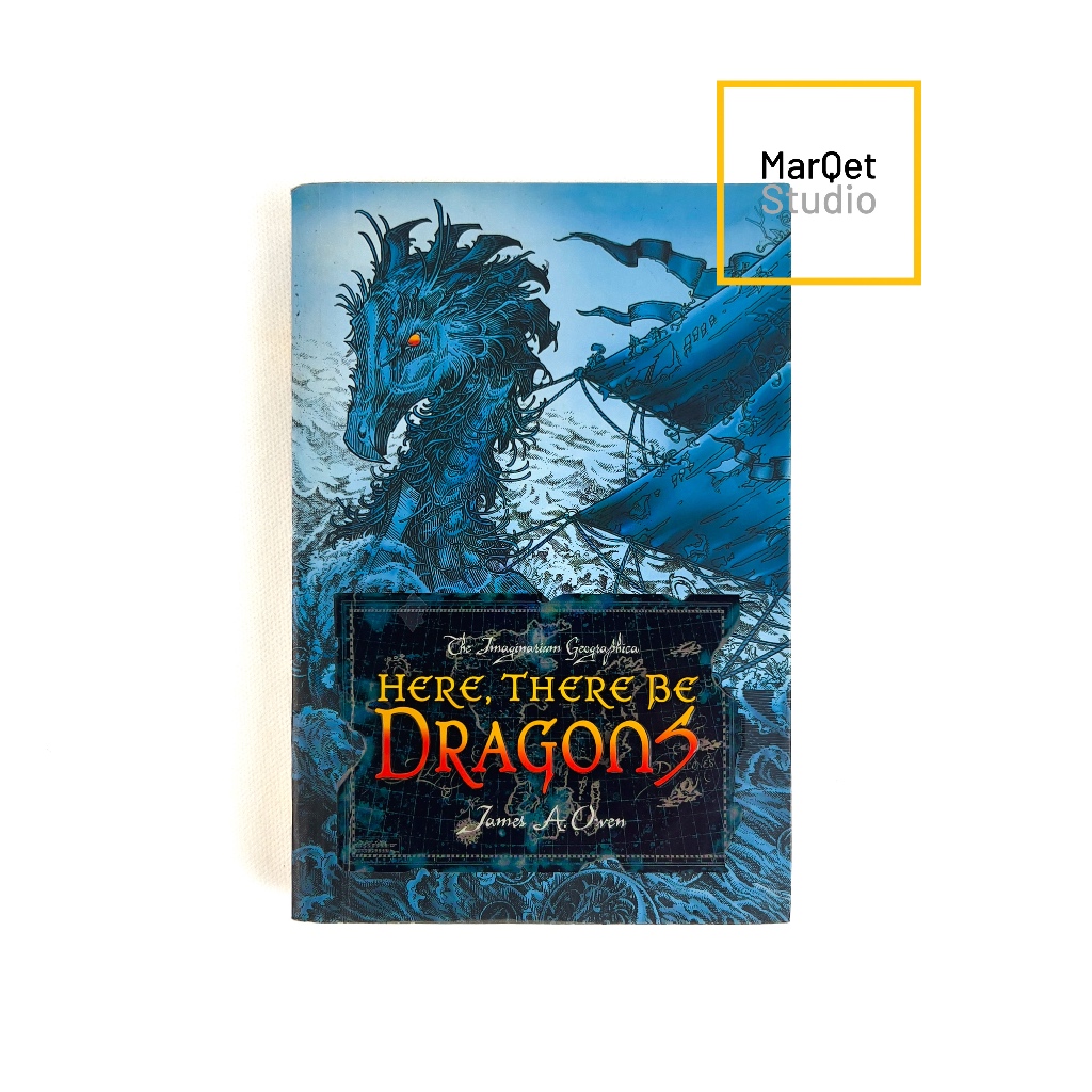 Buku Bekas - Here, There Be Dragons - James A. Owen