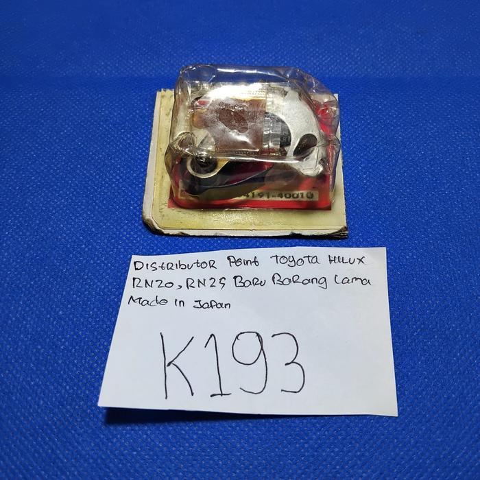 Distributor Point Toyota Hilux RN20,RN25 Baru Barang Lama Japan