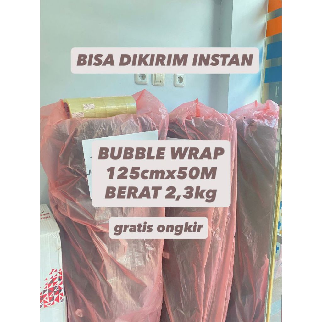 

BUBBLE WRAP TEBAL HITAM 125cmx50m - 2,3kg