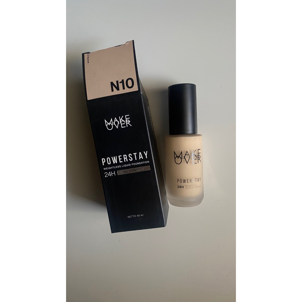 Makeover Powerstay Weightless Liquid Foundation N10 (PRELOVED)