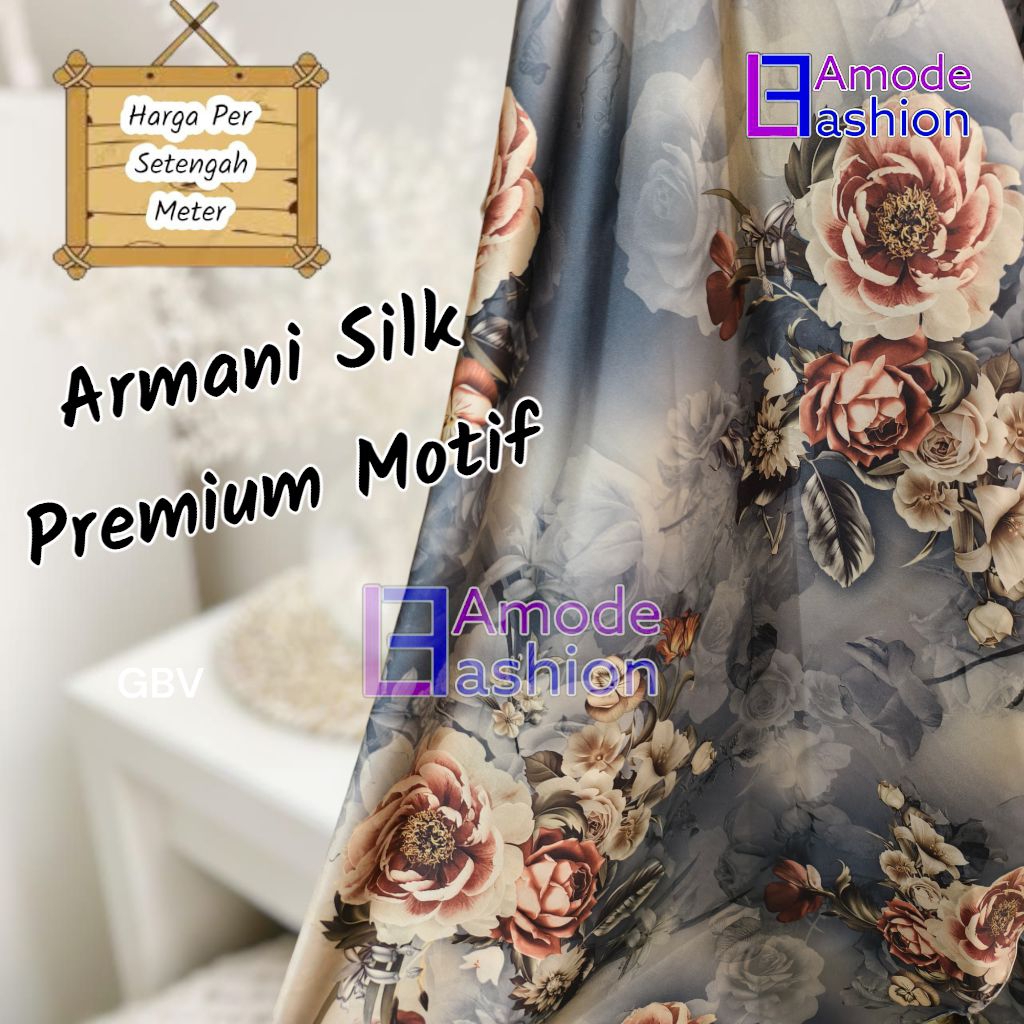 Kain Armani Silk Premium Motif