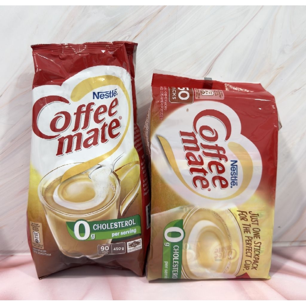

Coffee Mate Creamer Nestle 0 Cholesterol - 450gr - 50 sticks